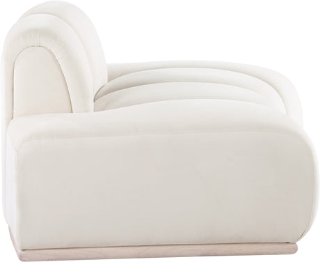 Laguna Cream/Natural Upholstered Chair - Ornate Home