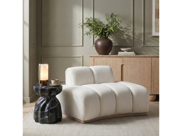 Laguna Cream/Natural Upholstered Chair - Ornate Home