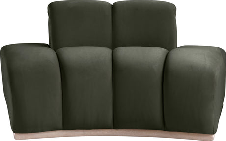 Laguna Green/Natural Upholstered Chair - Ornate Home