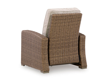 Laguna Heights Beige 3-Piece Outdoor Seating Set (Sofa, Loveeat & Recliner) - Ornate Home