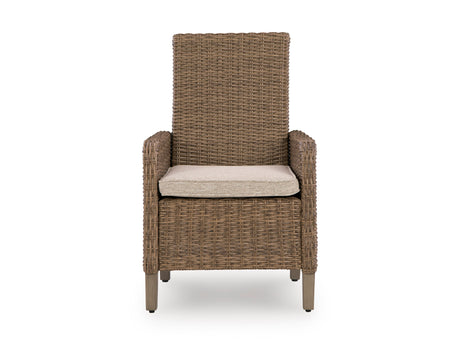 Laguna Heights Beige 7-Piece Outdoor Dining Set - Ornate Home