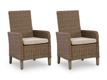 Laguna Heights Beige 6-Piece Outdoor Dining Set - Ornate Home