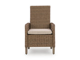 Laguna Heights Beige 6-Piece Outdoor Dining Set - Ornate Home