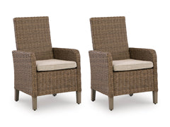 Laguna Heights Beige 6-Piece Outdoor Dining Set - Ornate Home