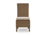 Laguna Heights Beige 6-Piece Outdoor Dining Set - Ornate Home