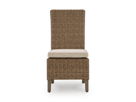 Laguna Heights Beige 7-Piece Outdoor Dining Set - Ornate Home