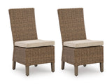 Laguna Heights Beige 6-Piece Outdoor Dining Set - Ornate Home
