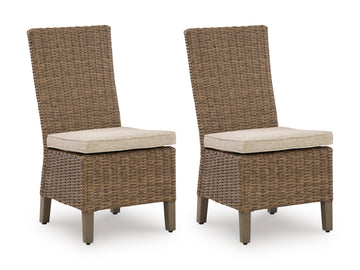Laguna Heights Beige 7-Piece Outdoor Dining Set - Ornate Home