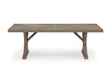 Laguna Heights Beige 6-Piece Outdoor Dining Set - Ornate Home