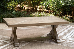 Laguna Heights Beige Outdoor Coffee Table - Ornate Home