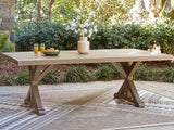 Laguna Heights Beige Outdoor Dining Table - Ornate Home