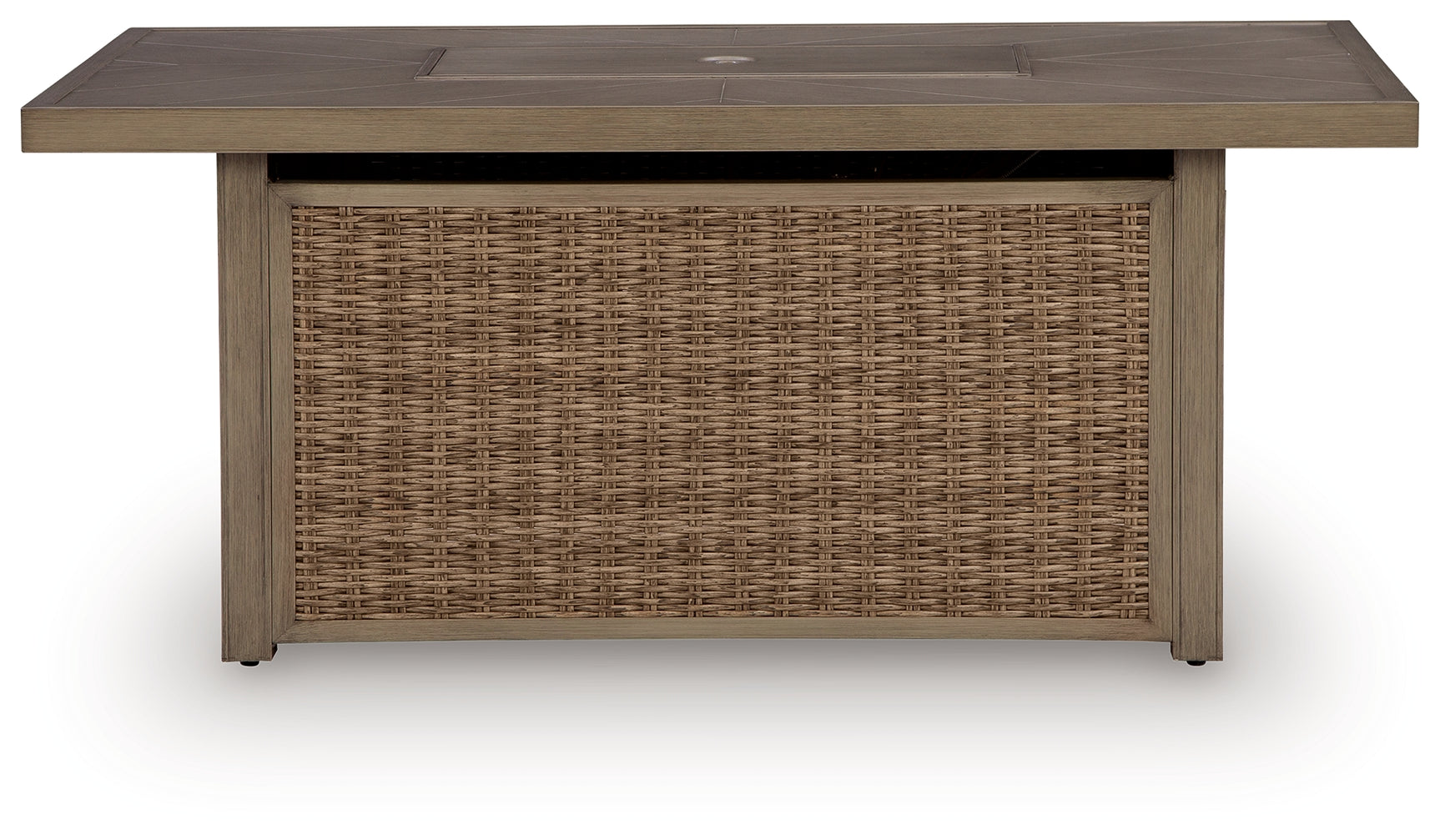 Laguna Heights Beige Outdoor Fire Pit Table - Ornate Home