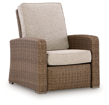 Laguna Heights Beige Outdoor Recliner - Ornate Home