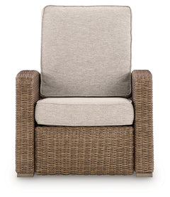 Laguna Heights Beige Outdoor Recliner - Ornate Home