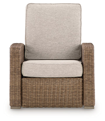 Laguna Heights Beige Outdoor Recliner - Ornate Home
