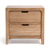 Laguna Natural Maple 2 Drawer Nightstand - Ornate Home