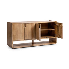 Laguna Natural Maple 4 Door Buffet - Ornate Home