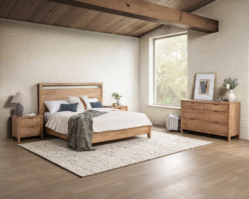 Laguna Natural Maple 6 Drawer Dresser - Ornate Home