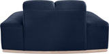 Laguna Navy/Natural Upholstered Chair - Ornate Home