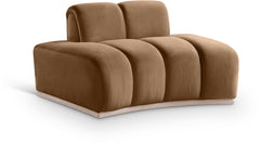 Laguna Saddle/Natural Upholstered Chair - Ornate Home