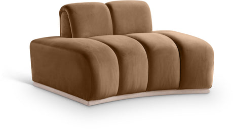 Laguna Saddle/Natural Upholstered Chair - Ornate Home