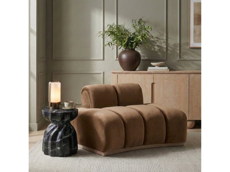 Laguna Saddle/Natural Upholstered Chair - Ornate Home