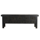Lahey Black Console Table - Ornate Home
