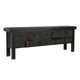 Lahey Black Console Table - Ornate Home