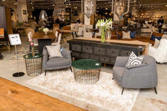 Lahey Black Console Table - Ornate Home