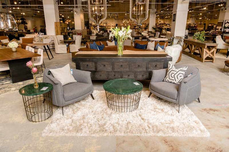 Lahey Black Console Table - Ornate Home