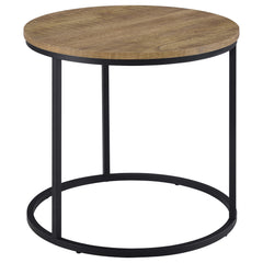 Lainey Mango Round Occasional Side End Table - Ornate Home