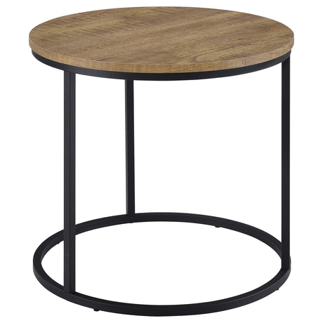 Lainey Mango Round Occasional Side End Table - Ornate Home