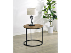 Lainey Mango Round Occasional Side End Table - Ornate Home