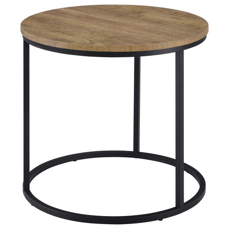 Lainey Mango Round Occasional Side End Table - Ornate Home