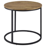Lainey Mango Round Occasional Side End Table - Ornate Home