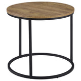 Lainey Mango Round Occasional Side End Table - Ornate Home