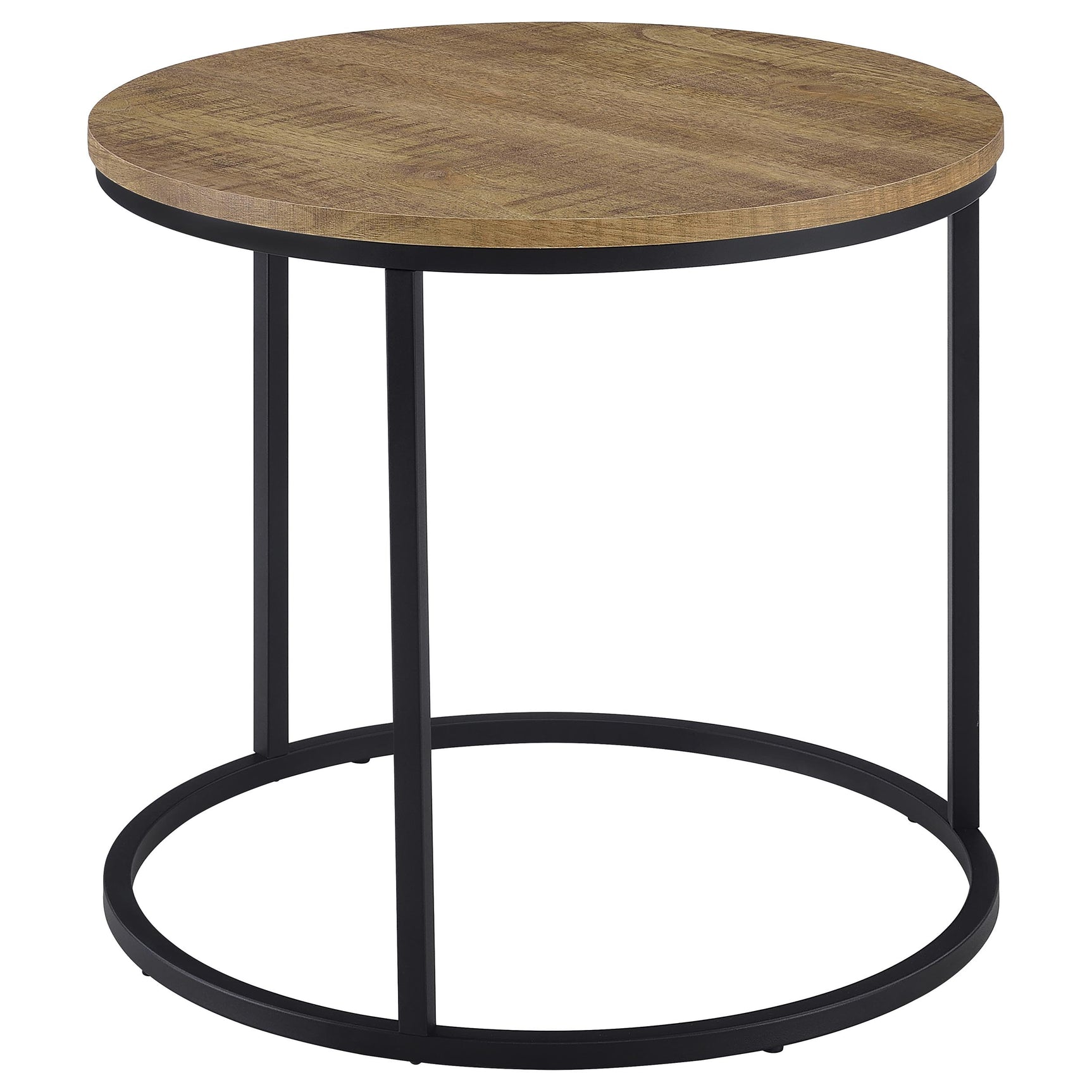 Lainey Mango Round Occasional Side End Table - Ornate Home