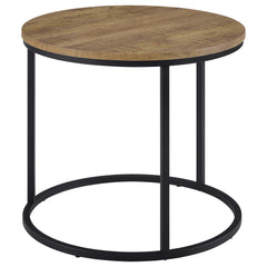 Lainey Mango Round Occasional Side End Table - Ornate Home