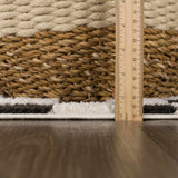 Lajos Black & White Checkered Area Rug - Ornate Home