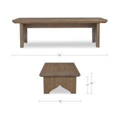 Lake Brown Coffee Table - Ornate Home