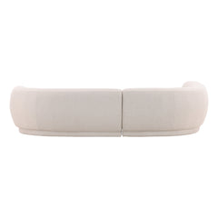 Lake Cream Chaise Sectional - Ornate Home