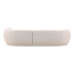 Lake Cream Chaise Sectional - Ornate Home