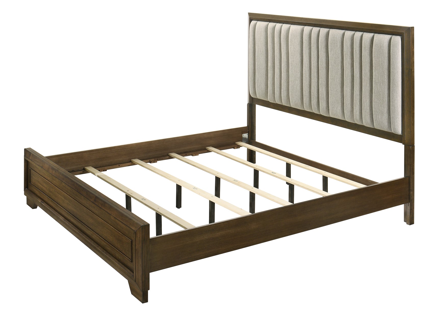 Lakecrest Brown Queen Panel Bed - Ornate Home