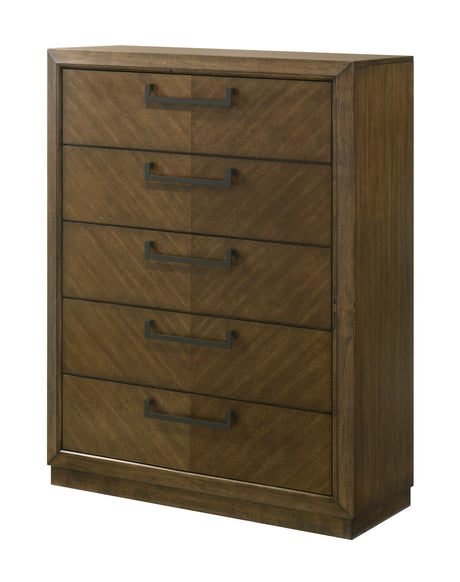 Lakecrest Brown Panel Bedroom Set - Ornate Home