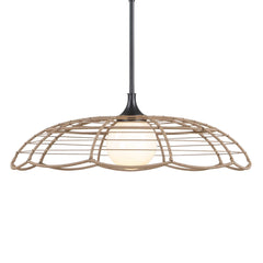Lakeside Black Indoor-Outdoor 1 Light Pendant - Ornate Home