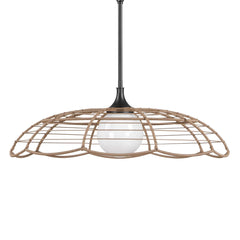 Lakeside Black Indoor-Outdoor 1 Light Pendant - Ornate Home