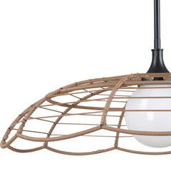 Lakeside Black Indoor-Outdoor 1 Light Pendant - Ornate Home