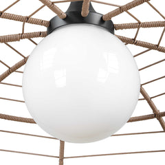 Lakeside Black Indoor-Outdoor 1 Light Pendant - Ornate Home