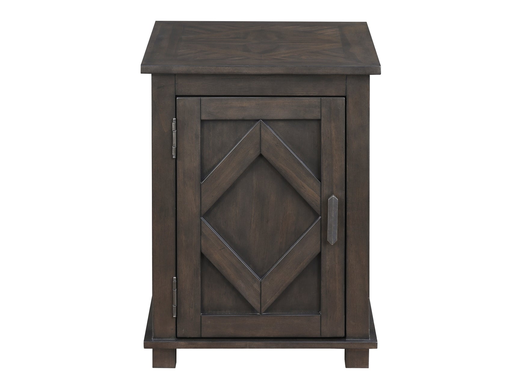 Lakeside Brown Chairside Table - Ornate Home