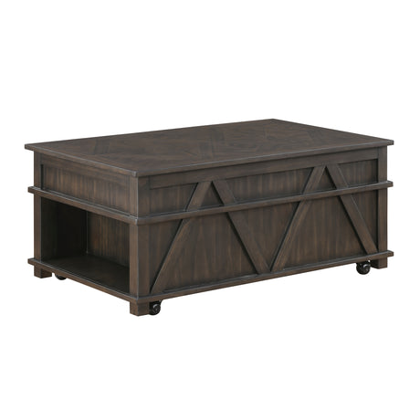 Lakeside Brown Cocktail Table - Ornate Home